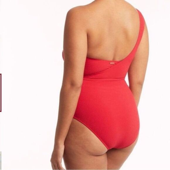 NWT Sea Level Swim Messina Wide Strap One Piece Swimsuit size 4 - Picture 3 of 8